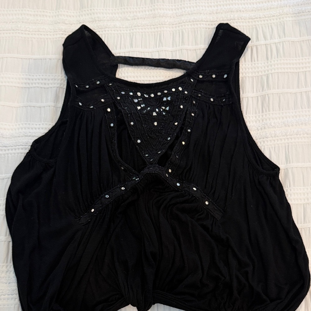 Free People Cutout Tank